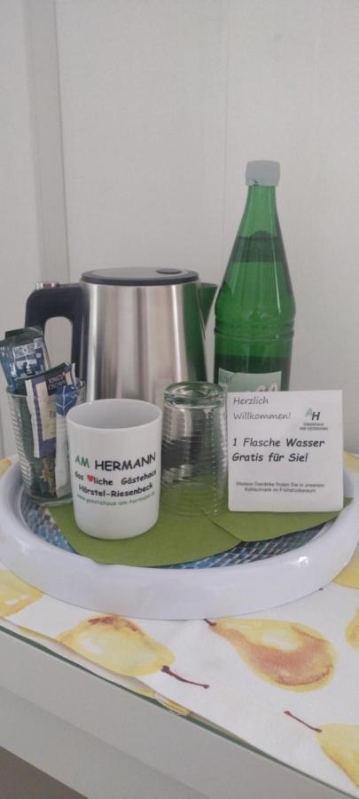 Gaestehaus Am Hermann โฮร์สเทล ภายนอก รูปภาพ