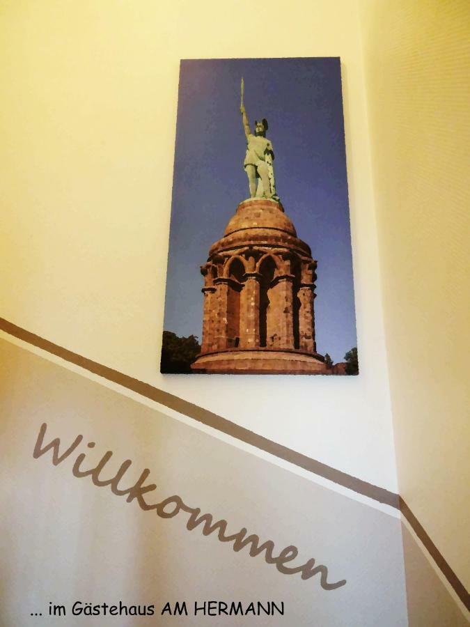 Gaestehaus Am Hermann โฮร์สเทล ภายนอก รูปภาพ